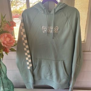 VANS Pastel Teal Pocket Hoodies Men’s size M